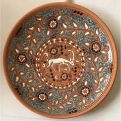 【最終値下げ】ギリシャ 手作りプレートのサムネイル