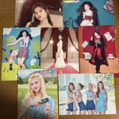 TWICE 公式フォトカード 7枚セットのサムネイル