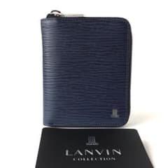 新品】ランバンコレクション✨ラウンドファスナー 縦型 二つ折財布