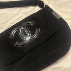 ✨CHANEL ✨ノベルティブラック ショルダーバッグ✨新品未使用✨美品
