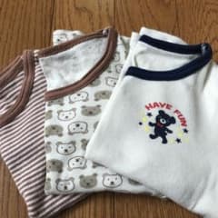 80 肌着3枚セットのサムネイル