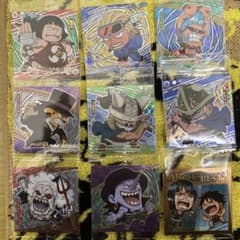 ONE PIECE 大海賊シール SRセット　まとめ売り　オマケ付きのサムネイル