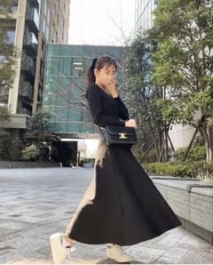 BithdayBash Seri Knit Dress ブラック Mサイズのサムネイル