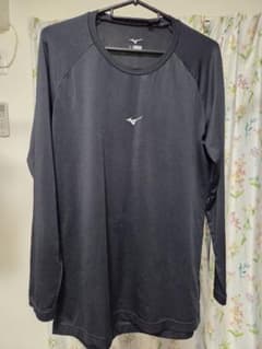 MIZUNO アンダーシャツ ローネック 長袖 ブラック Lサイズのサムネイル