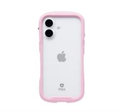 iFace ピンク ソフトケース iPhone16用のサムネイル
