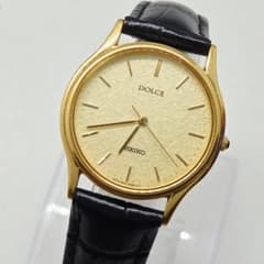 SEIKO DOLCE 8N41-6060 新品ベルト ドレスウォッチ 砂目調 SEIKO DOLCE 8N41-6060 新品ベルト ドレスウォッチ 砂目調 - メルカリ