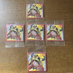 ●ワンピース 大海賊 シールウエハース log.15 ルフィ5枚のサムネイル