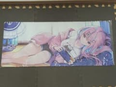 新品未開封 湊あくあ 誕生日記念2023 ワイドラバーマット ホロライブ