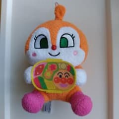 【新品・未使用】アンパンマン ドキンちゃんお弁当 ぬいぐるみ 約19cm