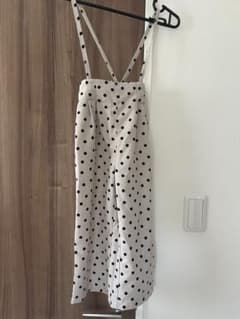 Weekend-only price reduction! [anyFAM] Polka dot cross-back overalls