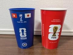 FIFA World Cup 2026　日本対チュニジア戦　カップ 2個セットのサムネイル