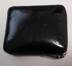 COMME des GARCONS 2つ折り財布/ポルカドットエンボス　タグ有りのサムネイル