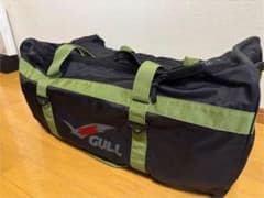 GULL ダイビングメッシュバッグ ブラック×カーキのサムネイル