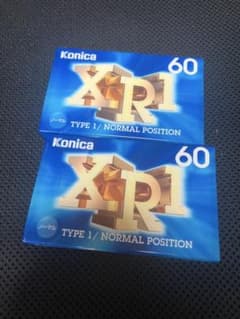 カセットテープ  KONICA XR1-60他3本セット Konica XR1 60分 カセットテープ 2本セット - メルカリ