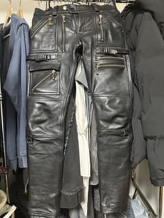 blackmeans レザーパンツ サイズ2のサムネイル