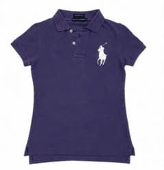 希少❗️90s Ralph Lauren ビッグポニーポロシャツarchive RALPH LAUREN ビッグポニー ポロシャツ パープル S 90s Y2K - メルカリ