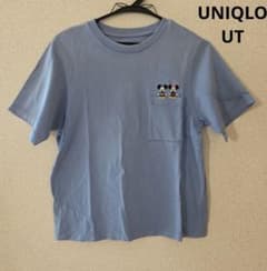 UNIQLO UT ディズニー ミッキー＆ミニー Tシャツ ブルー M