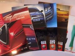 Alfa Romeo カタログ6冊 156GTA 156 GTV スパイダー 他のサムネイル