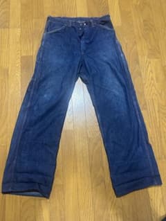 40s 50s BIG MACペインターデニムパンツ - メルカリ