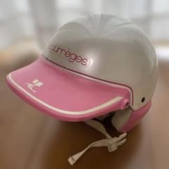 courrèges ジェットヘルメット シルバー ピンク courrèges ジェットヘルメット シルバー ピンク - メルカリ