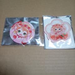 マクロスΔ ハナビヨリ グラフアート アクキー 缶バッジ フレイア