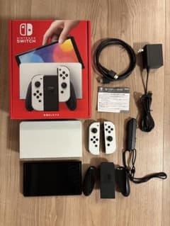 【値下げしました】Nintendo Switch 有機ELモデル 本体のサムネイル