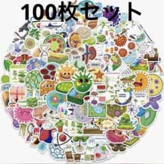 防水　科学ステッカー　100枚セットのサムネイル