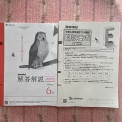 進研模試 解答解説 2025年6月号 大学入学共通テスト模試 - メルカリ