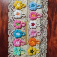 カラフルな色の可愛いい花です。のサムネイル