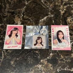 小栗有以 AKB48 ペリちゃんくじ めじるし ステッカー チェキ風カード