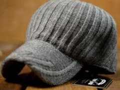 ニット帽 ニットキャップ キャップ 帽子 メンズ レディース グレー