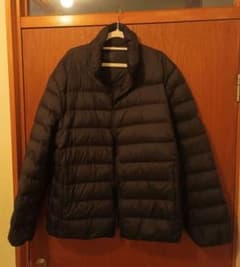 無印良品　ネイビー　ダウンジャケット　軽量のサムネイル