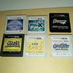 t*ね様 ニンテンドー3DS DS ポケモン ソフト 6本セット動作確認済み