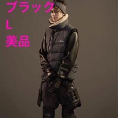 アンダーカバー 2017aw 袖レザー ボア付ダウンジャケット ブラック 