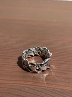 XOLO Hammer Braided Ring M 13-14号シルバー925 XOLO Hammer Braided Ring M 13-14号 - メルカリ