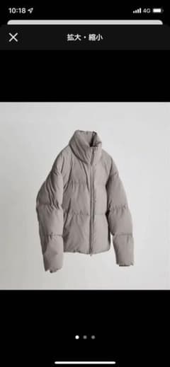 WYM LIDNMHEAT FIBER DOWN JACKET ダウンジャケットのサムネイル