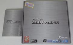 ASRockZ68Pro3-M(LGA1155)IOパネル、CPU、4Gメモリーのサムネイル