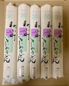 稲庭うどん　160g 5袋　秋小町　ほりえのサムネイル