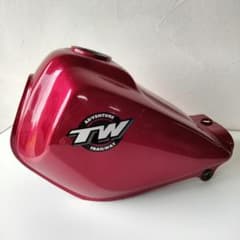 YAMAHA TW200 【純正タンク】 ワインレッド - メルカリ