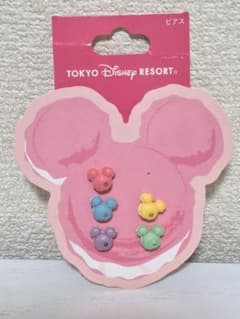 【未使用】ディズニー マカロン ピアスのサムネイル
