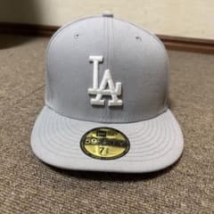 New Era 59FIFTY LAキャップ グレー 7 5/8のサムネイル
