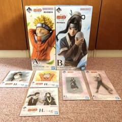이치 반 쿠지 NARUTO 파도의 국편 A상 우즈마키 나루토 B상 화이트 하위상 세트