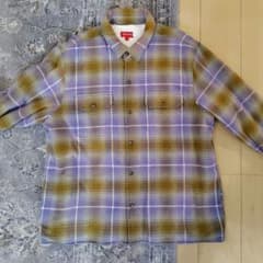 Supreme フランネルシャツ ボアライナー付 グレーチェック L Supreme チェックシャツ ボアライナー XL - メルカリ