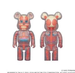 ベアブリック SHELTERBANK THE HUMAN BEAR 400％ - メルカリ