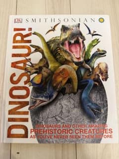 美品　DINOSAUR! 恐竜と先史時代の生き物 英語 洋書 DK社