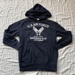 Beaumere U.S. AIR FORCE パーカー ブラック Lサイズ