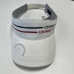 CALLAWAY バイザー ホワイト ストライプのサムネイル