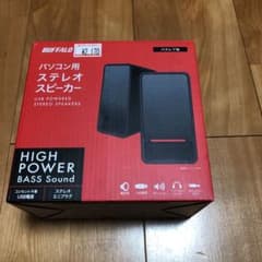 BUFFALO バッファロー　パソコン用ステレオスピーカーのサムネイル
