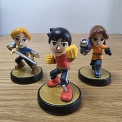 Mii Fighters amiibo Miiファイター3体セット - メルカリ