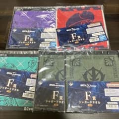 이치 반 쿠지 기동 전사 Gundam vol.3 F상 자가드 타월 4종 5점